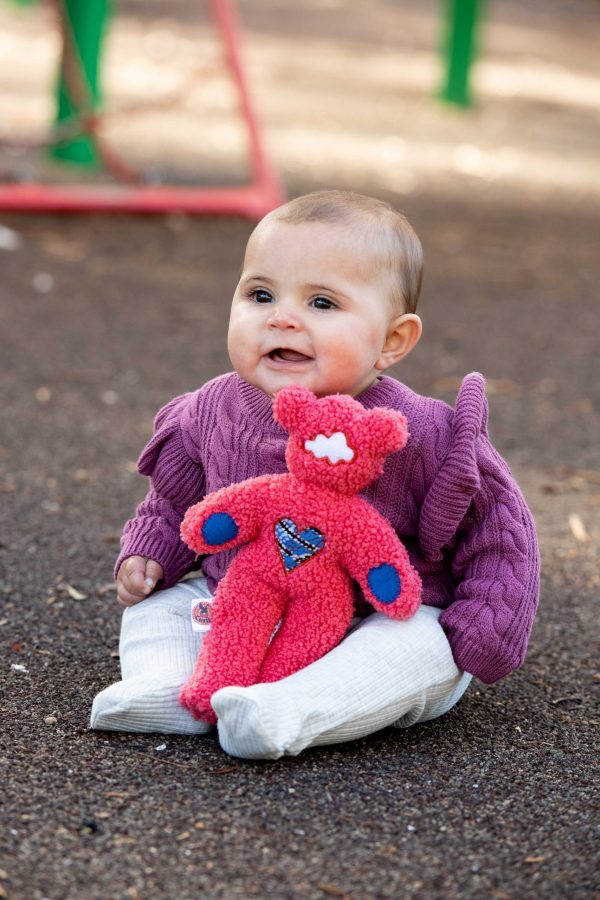 Sensory Bears - Coral Teddy Fur (Limited numbers available)