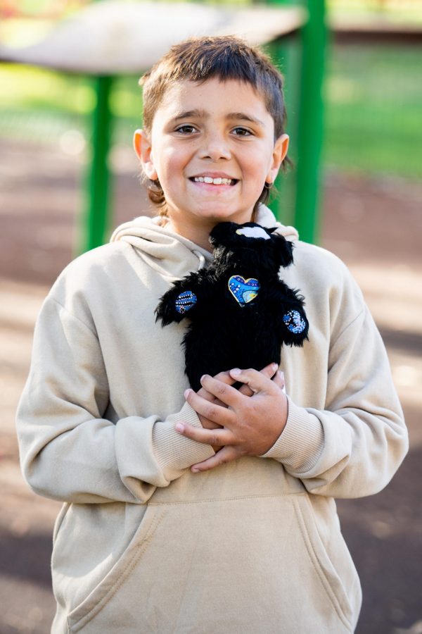 Sensory Bears - Black Faux Fur (Limited numbers available)